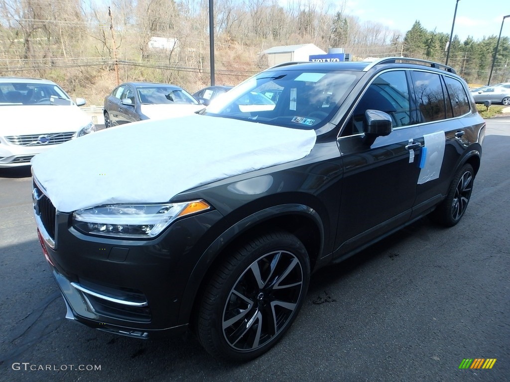 2018 XC90 T6 AWD Momentum - Pine Grey Metallic / Charcoal photo #5