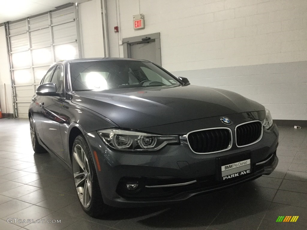 2018 3 Series 330i xDrive Sedan - Mineral Grey Metallic / Black photo #5