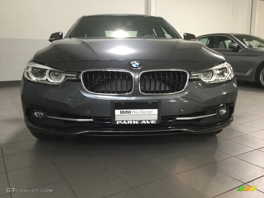 2018 3 Series 330i xDrive Sedan - Mineral Grey Metallic / Black photo #8