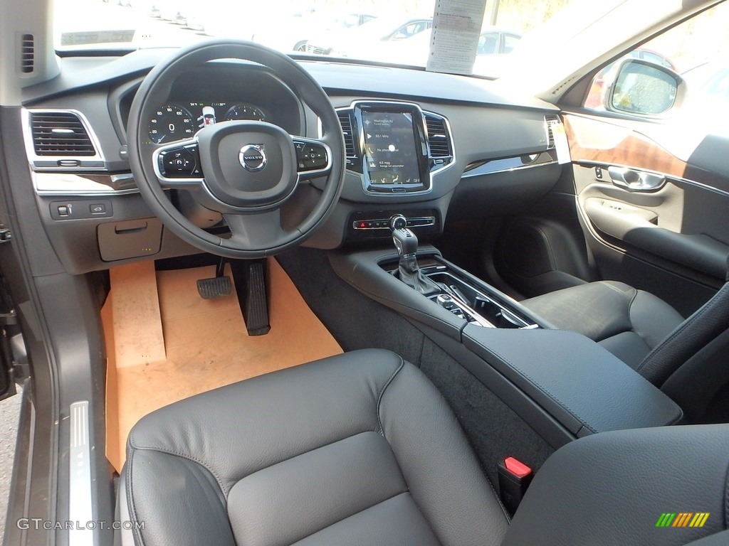 2018 XC90 T6 AWD Momentum - Pine Grey Metallic / Charcoal photo #10