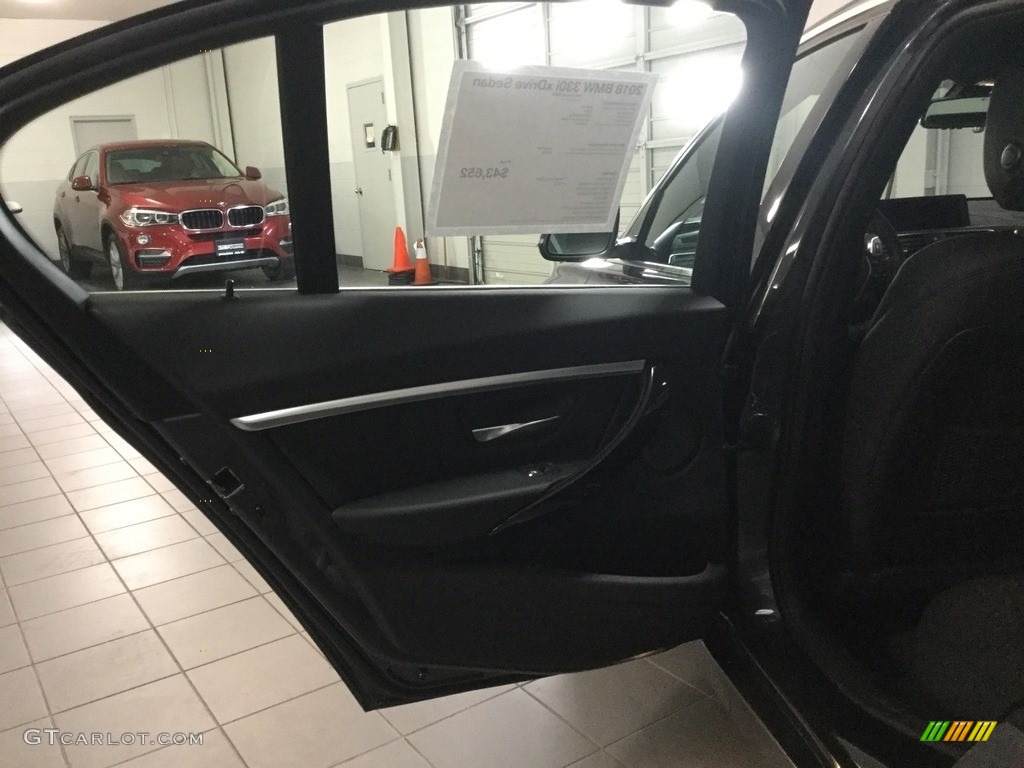 2018 3 Series 330i xDrive Sedan - Mineral Grey Metallic / Black photo #12