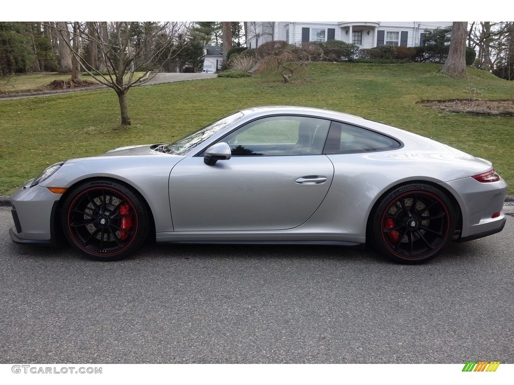 2018 911 GT3 - GT Silver Metallic / Black photo #3