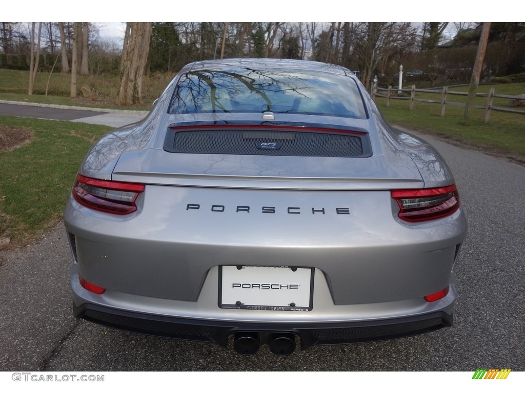 2018 911 GT3 - GT Silver Metallic / Black photo #5