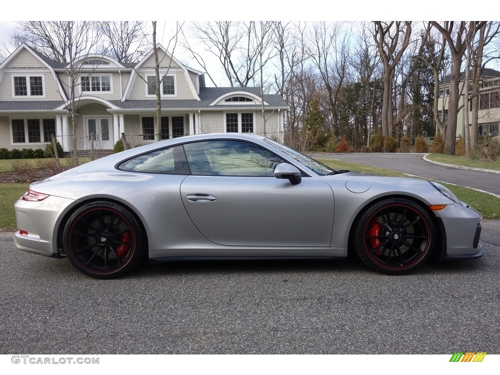 GT Silver Metallic 2018 Porsche 911 GT3 Exterior Photo #126576017