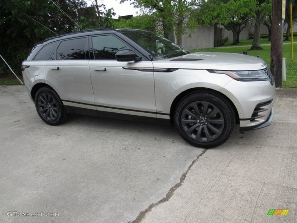 2018 Range Rover Velar R Dynamic SE - Aruba Gold / Ebony photo #1