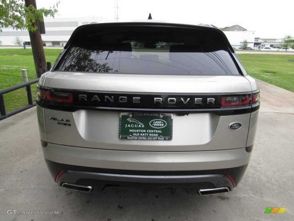 2018 Range Rover Velar R Dynamic SE - Aruba Gold / Ebony photo #8