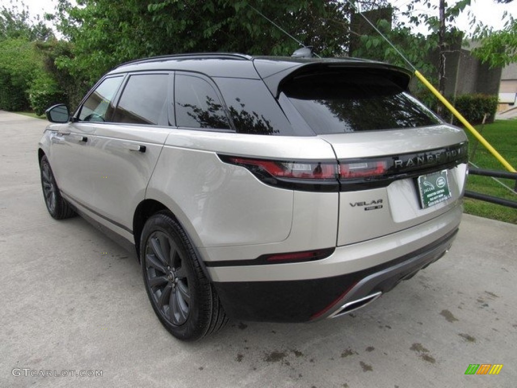 2018 Range Rover Velar R Dynamic SE - Aruba Gold / Ebony photo #12