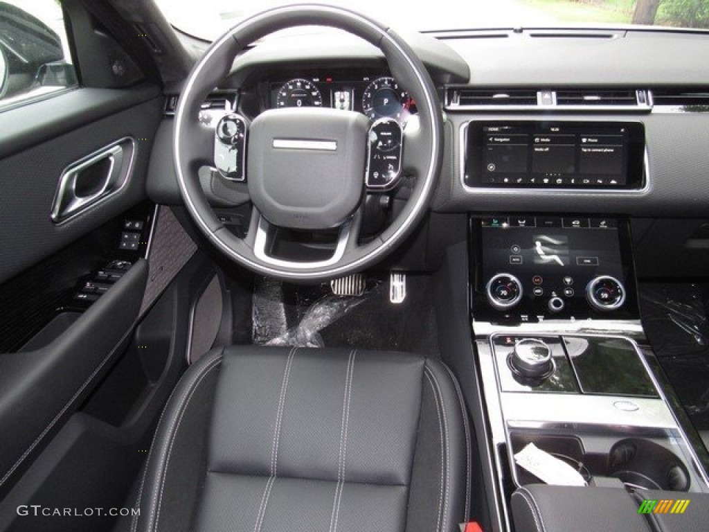 2018 Land Rover Range Rover Velar R Dynamic SE Ebony Dashboard Photo #126576395