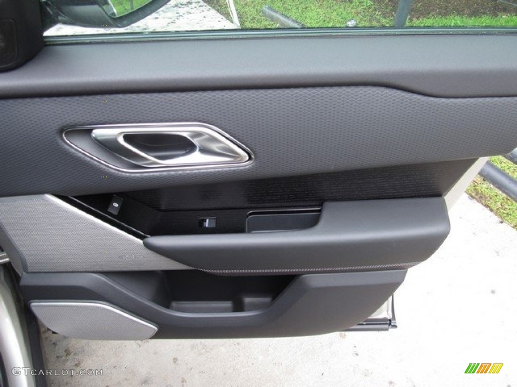 2018 Land Rover Range Rover Velar R Dynamic SE Ebony Door Panel Photo #126576491