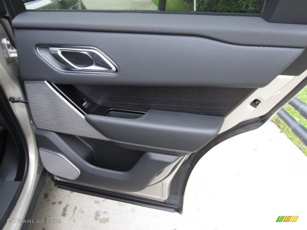 2018 Land Rover Range Rover Velar R Dynamic SE Ebony Door Panel Photo #126576500