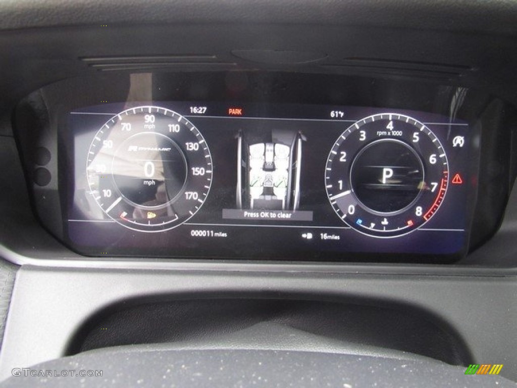 2018 Land Rover Range Rover Velar R Dynamic SE Gauges Photo #126576611