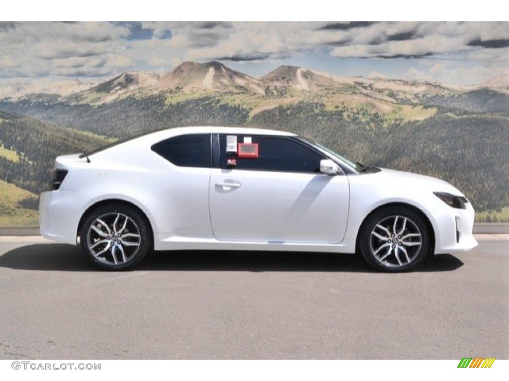 2015 tC  - Blizzard White Pearl / Dark Charcoal photo #2