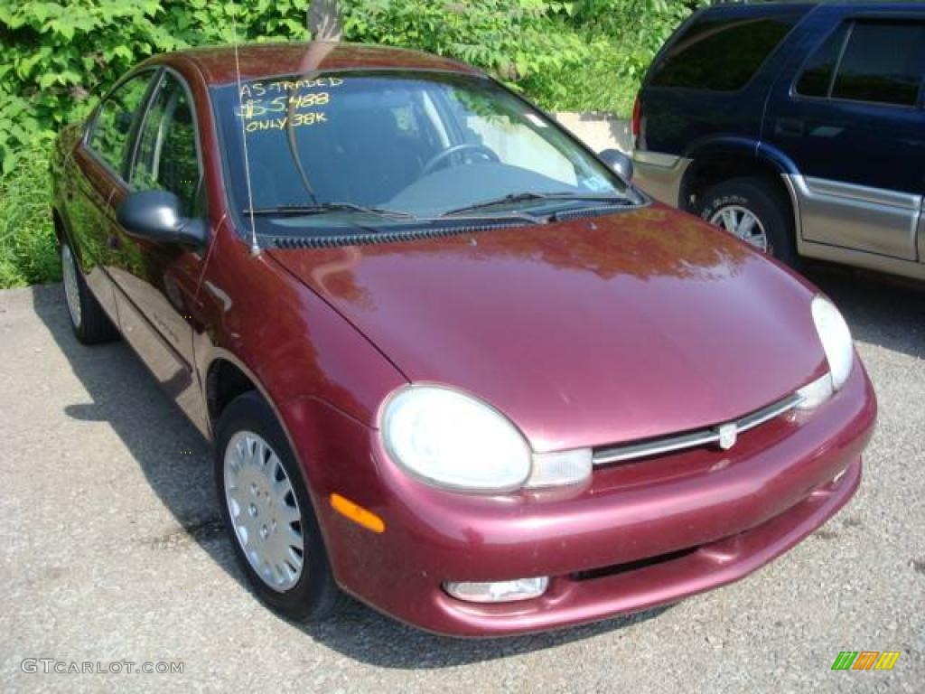 Dark Garnet Red Pearl Dodge Neon