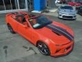 Crush (Orange) 2018 Chevrolet Camaro SS Convertible Hot Wheels Package Exterior