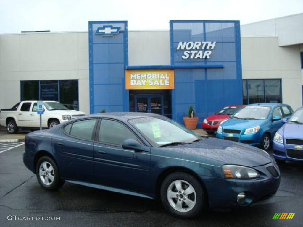 2005 Grand Prix Sedan - Blue Green Crystal / Dark Pewter photo #1