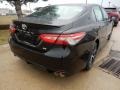 2018 Midnight Black Metallic Toyota Camry SE  photo #2