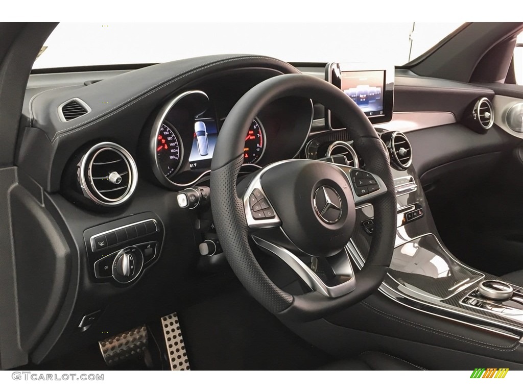 2018 Mercedes-Benz GLC AMG 43 4Matic Black Dashboard Photo #126580901