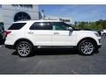 2017 White Platinum Ford Explorer Limited  photo #16