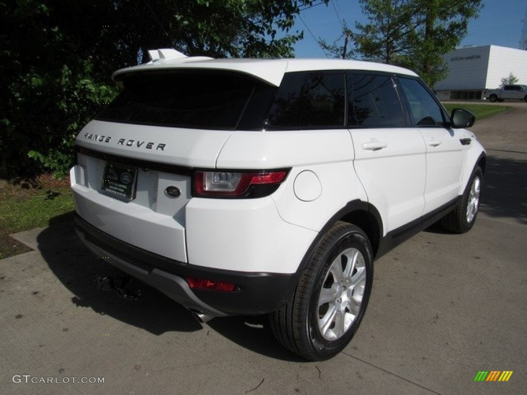 2018 Range Rover Evoque SE - Fuji White / Ebony photo #7