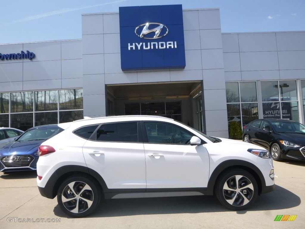 Dazzling White Hyundai Tucson