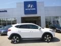 2018 Dazzling White Hyundai Tucson Sport AWD  photo #1