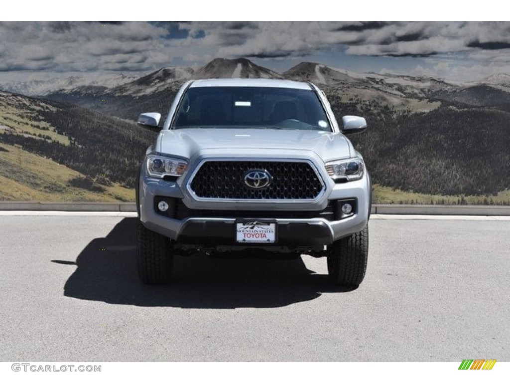 2018 Tacoma TRD Off Road Access Cab 4x4 - Cement / Graphite w/Gun Metal photo #2