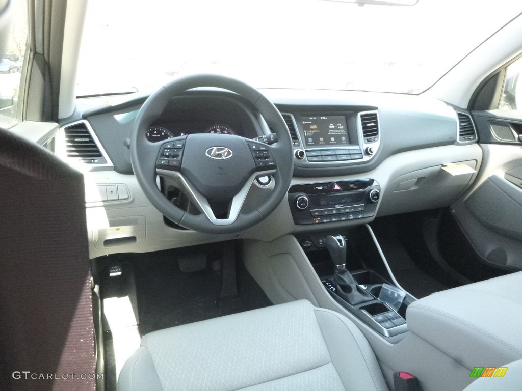 Gray Interior 2018 Hyundai Tucson Sport AWD Photo #126582326
