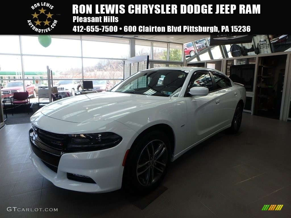 2018 Charger GT AWD - White Knuckle / Black photo #1