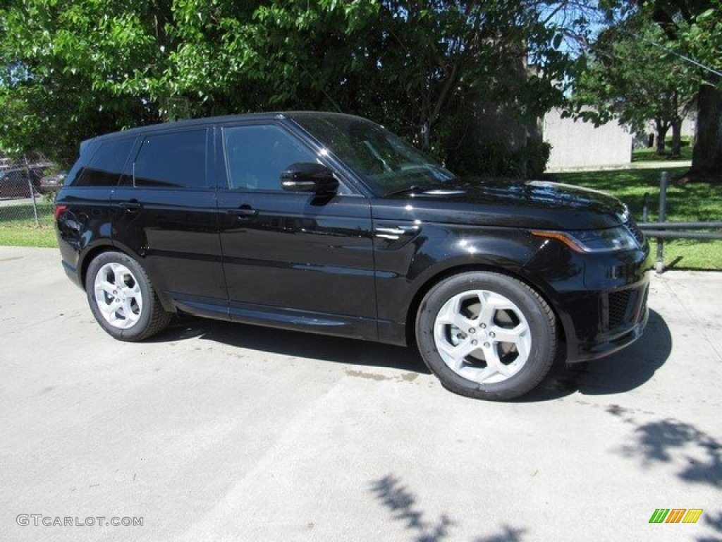 2018 Range Rover Sport HSE - Santorini Black Metallic / Ebony photo #1