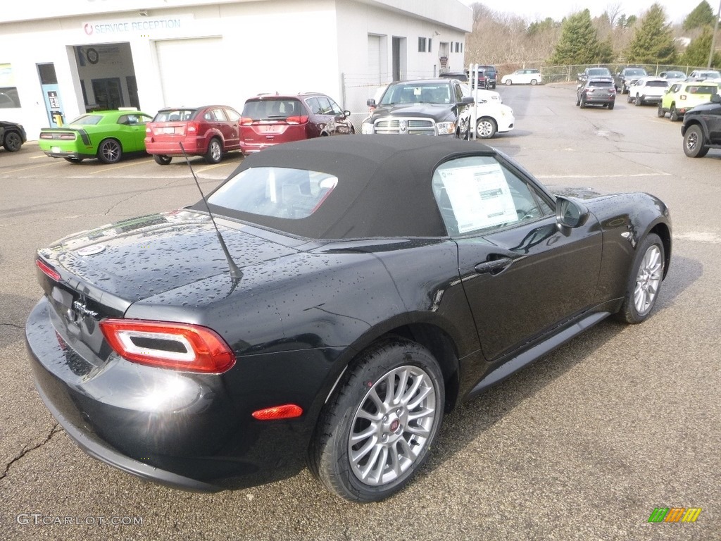 2018 124 Spider Classica Roadster - Nero Cinema Jet Black / Ivory photo #5