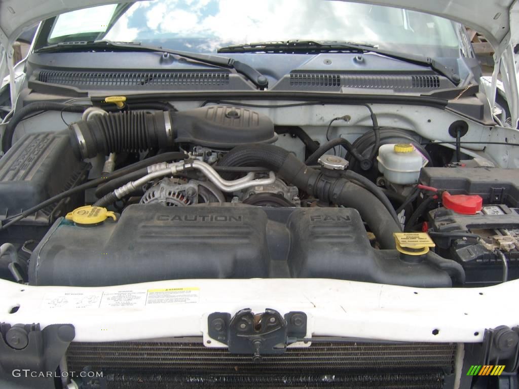 2003 Dakota SXT Quad Cab - Bright White / Dark Slate Gray photo #20