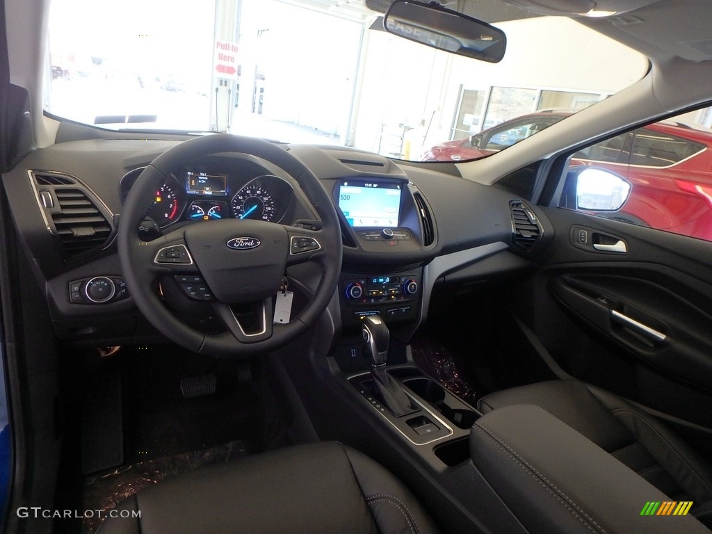 2018 Escape SEL 4WD - Lightning Blue / Charcoal Black photo #8