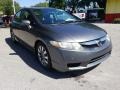 Polished Metal Metallic 2009 Honda Civic EX Sedan