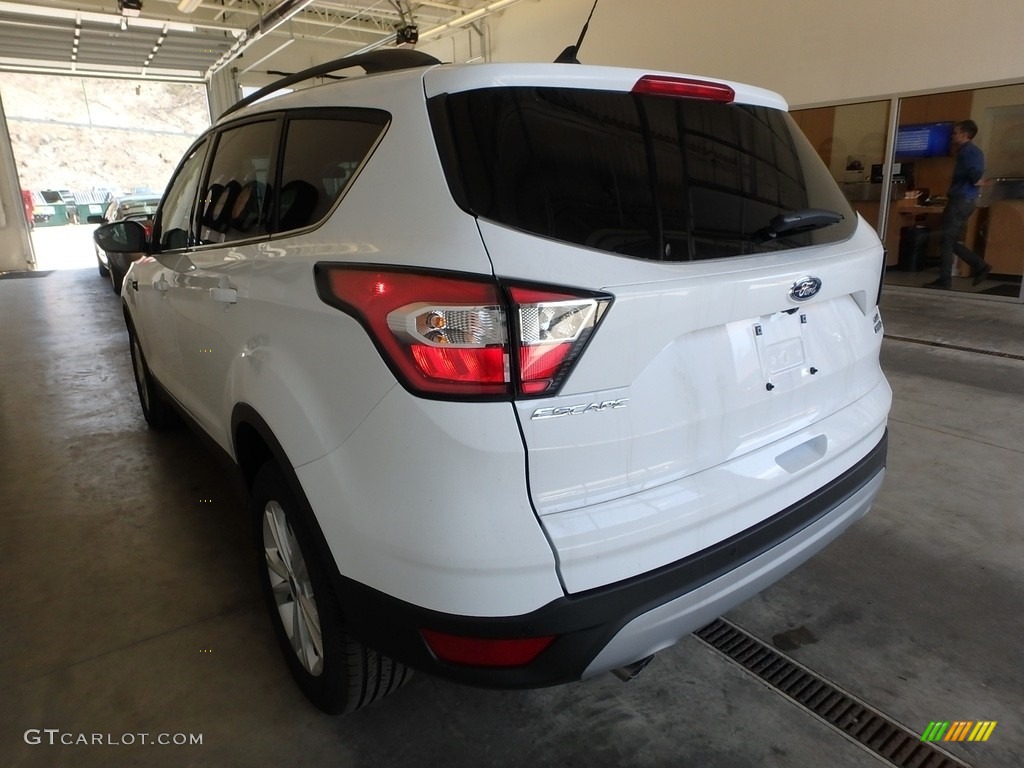 2018 Escape SEL 4WD - Oxford White / Medium Light Stone photo #3