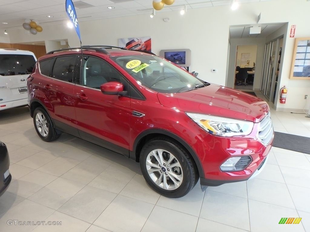 2018 Escape SEL 4WD - Ruby Red / Charcoal Black photo #1