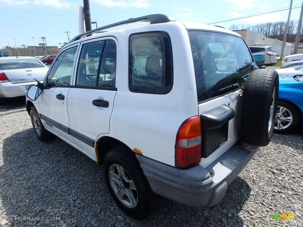 2003 Tracker 4WD Hard Top - White / Medium Gray photo #2