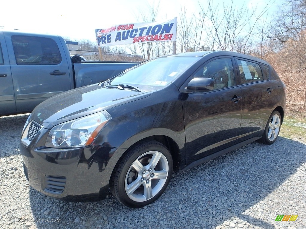 2009 Vibe 2.4 - Jet Black Metallic / Ebony photo #1