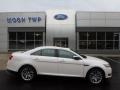 White Platinum 2017 Ford Taurus Limited