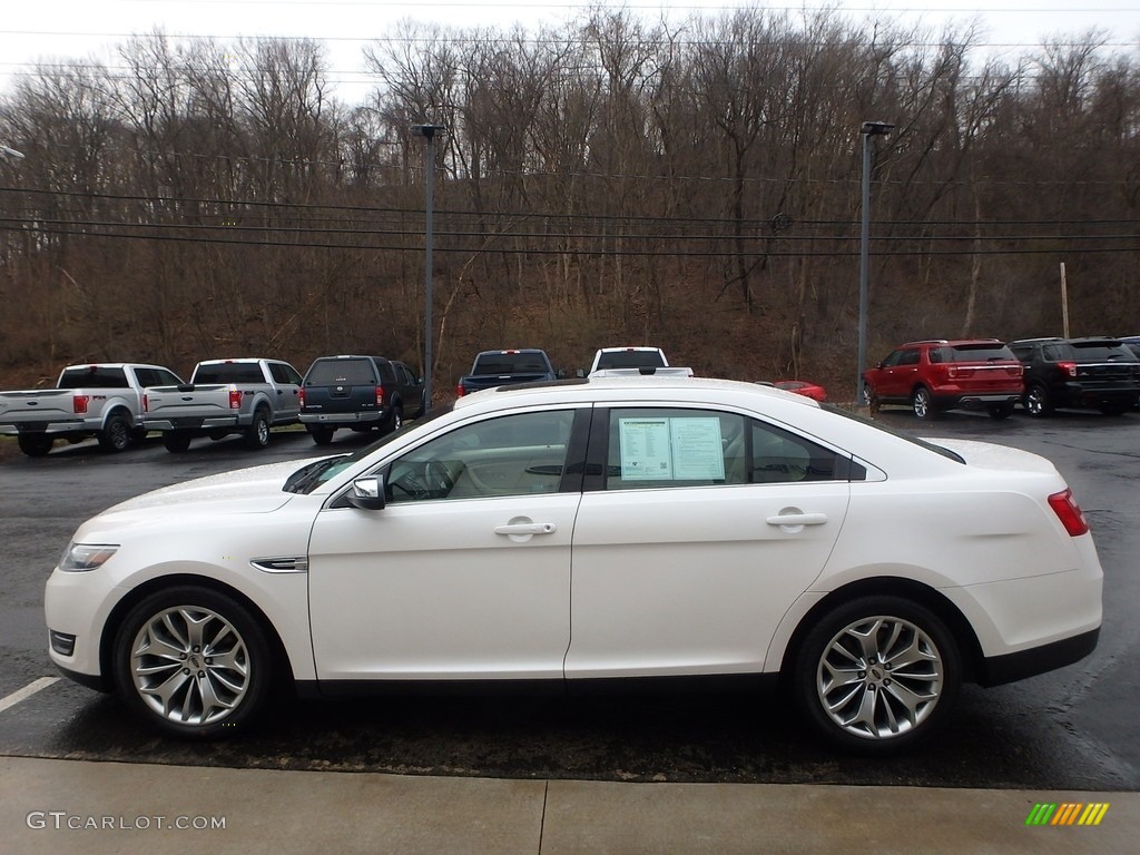 2017 Taurus Limited - White Platinum / Charcoal Black photo #5