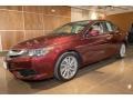 Basque Red Pearl II 2016 Acura ILX Premium