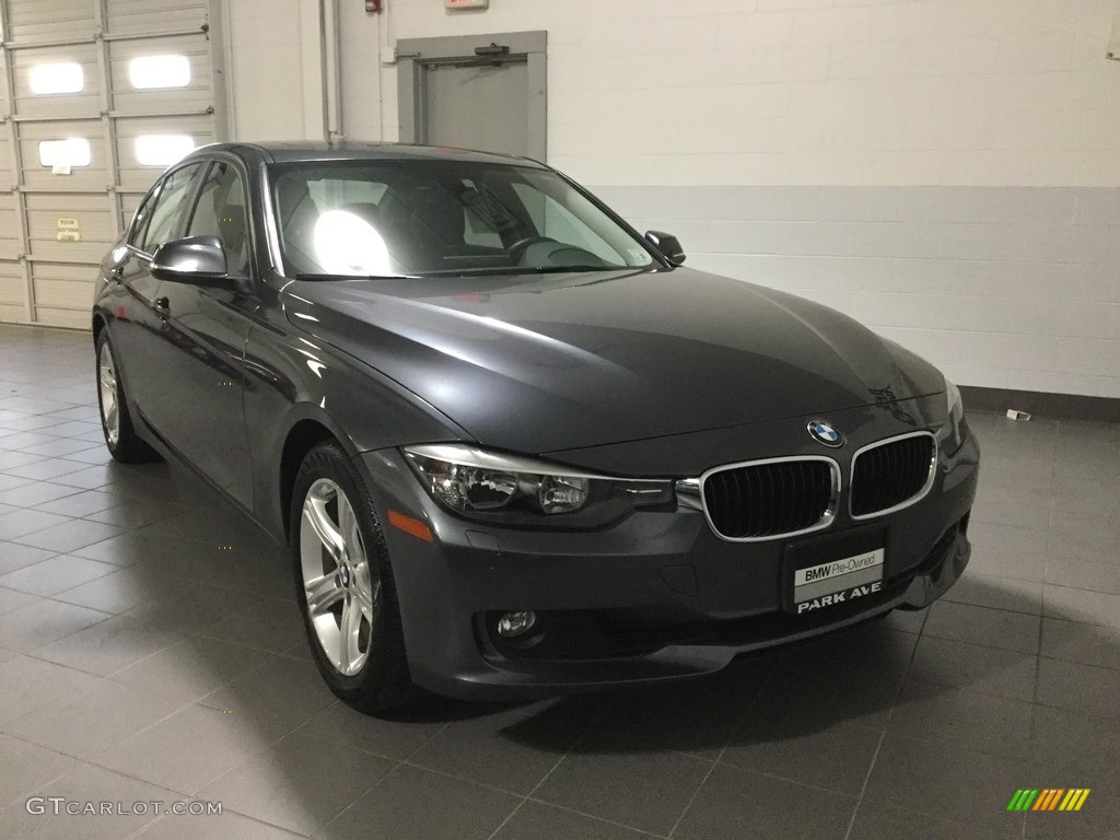 2015 3 Series 328i xDrive Sedan - Mineral Grey Metallic / Black photo #8