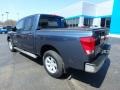 2013 Graphite Blue Nissan Titan SV Crew Cab 4x4  photo #4