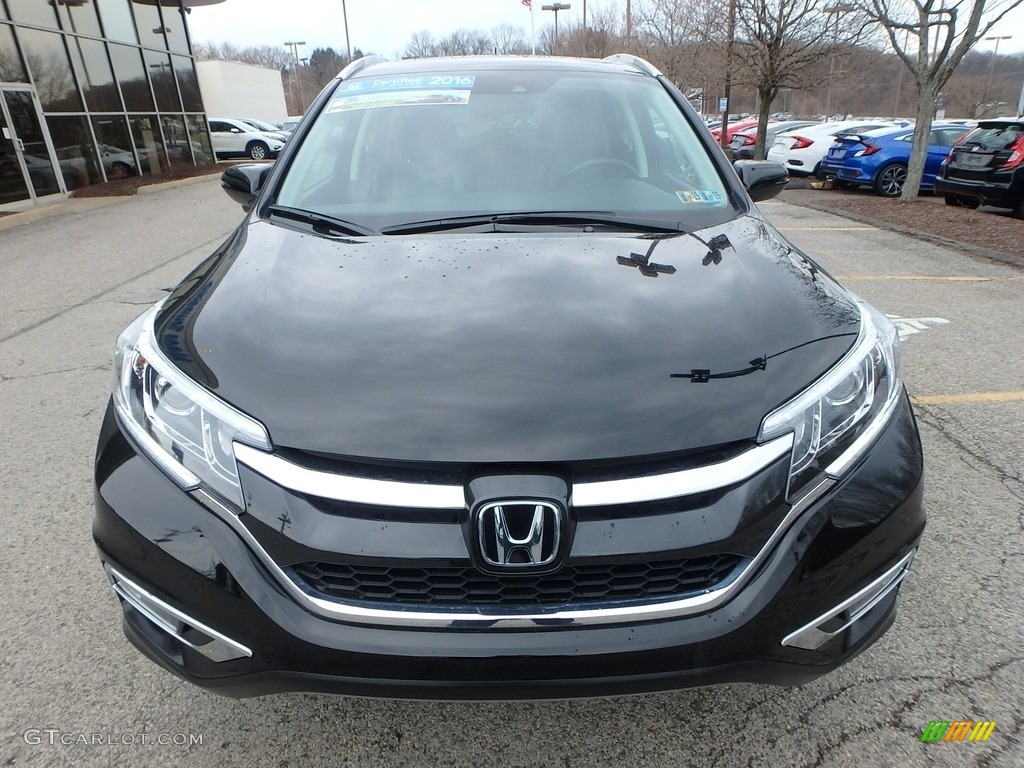 2016 CR-V Touring AWD - Crystal Black Pearl / Black photo #9