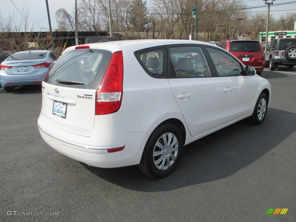 2012 Elantra GLS Touring - Polar White / Beige photo #6