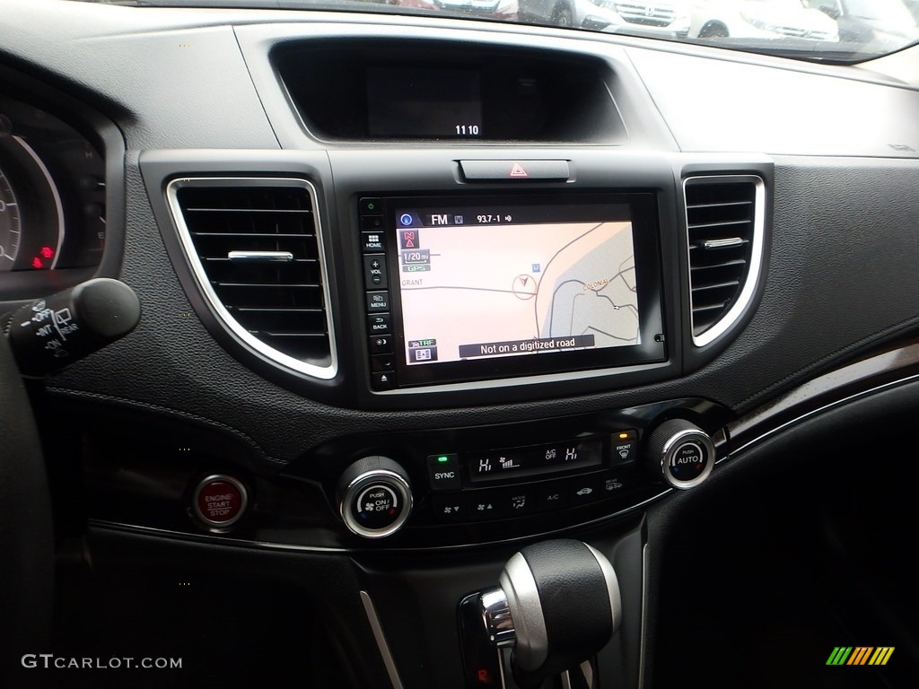 2016 CR-V Touring AWD - Crystal Black Pearl / Black photo #22