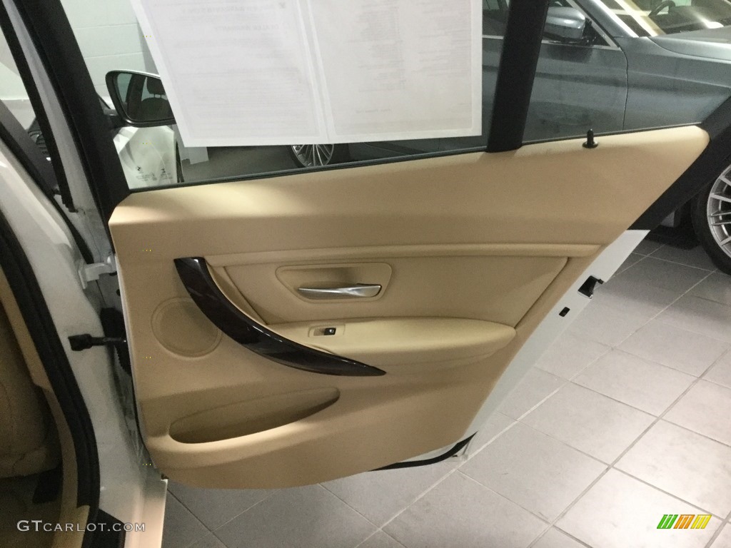 2015 3 Series 320i xDrive Sedan - Alpine White / Venetian Beige photo #18