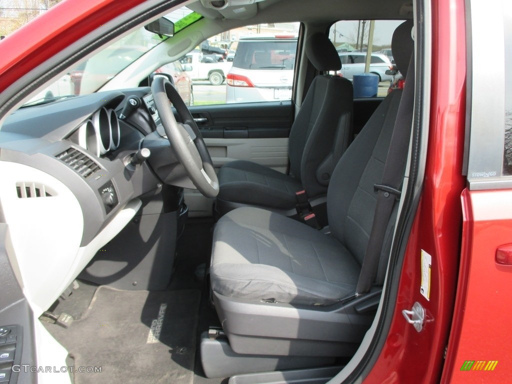 2009 Grand Caravan SE - Inferno Red Crystal Pearl / Dark Slate Gray/Light Shale photo #12