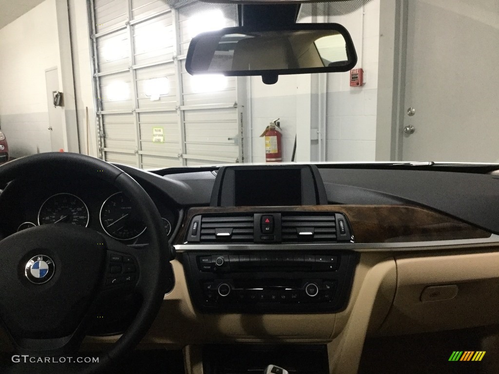 2015 3 Series 320i xDrive Sedan - Alpine White / Venetian Beige photo #21