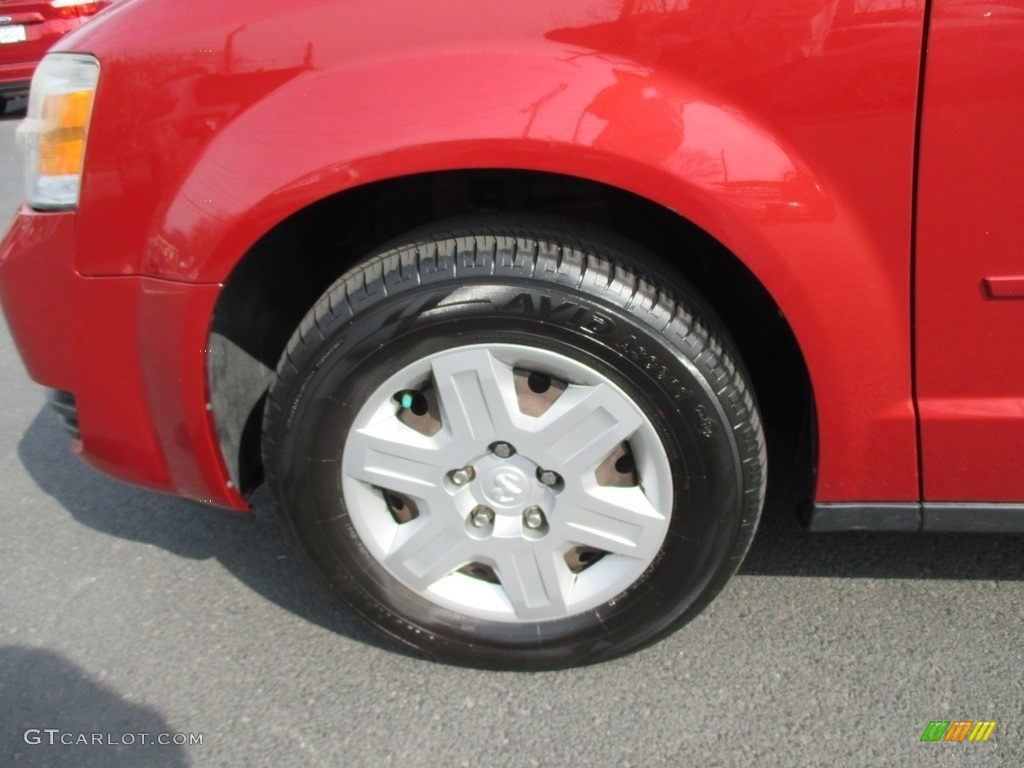 2009 Grand Caravan SE - Inferno Red Crystal Pearl / Dark Slate Gray/Light Shale photo #21