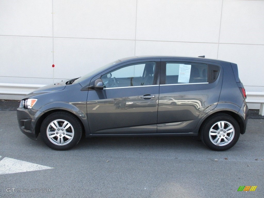 2013 Sonic LT Hatch - Cyber Gray Metallic / Dark Pewter/Dark Titanium photo #2